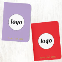 Einfacher Logo-Text-QR-Code-Geschäftsfeldbuch