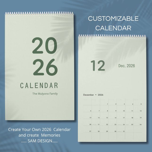 Einfacher Luxus-Kalender Kalender (Von Creator hochgeladen)