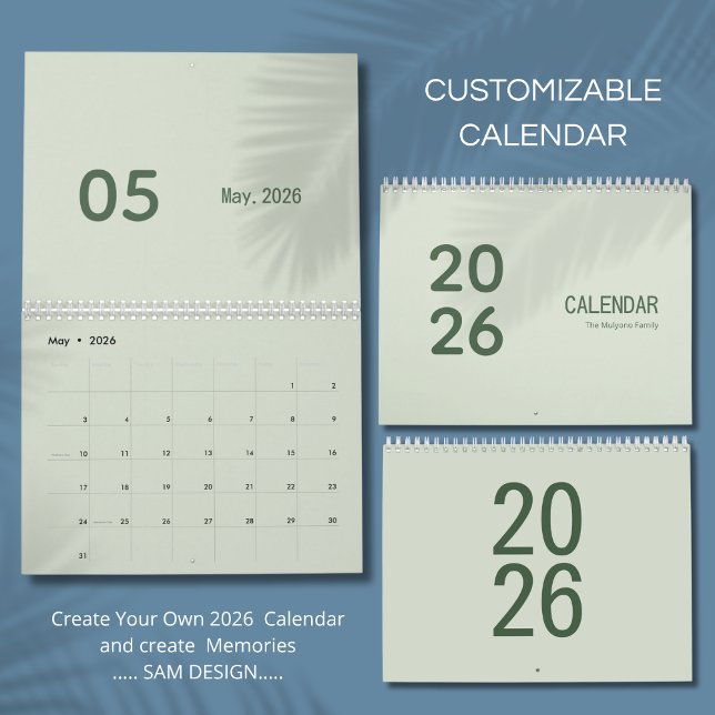 Einfacher Luxus-Kalender Kalender (Von Creator hochgeladen)