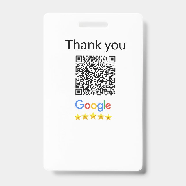 Einfacher minimaler q r Code Hinzufügen Logo Scan- Ausweis (Vorderseite)