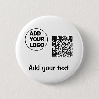 Einfacher minimaler q r Code Hinzufügen Logo-Scan- Button