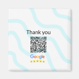 Einfacher minimaler q r Code Hinzufügen Logo Scan- Magnet