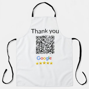 Einfacher minimaler q r Code Hinzufügen Logo Scan- Schürze