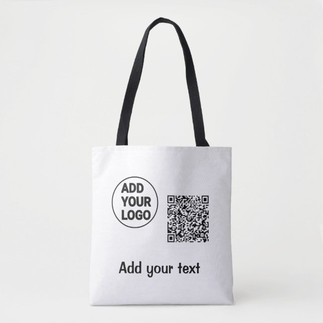 Einfacher minimaler QR-Code-Logo-Scan-Code-Name TE (Vorderseite)