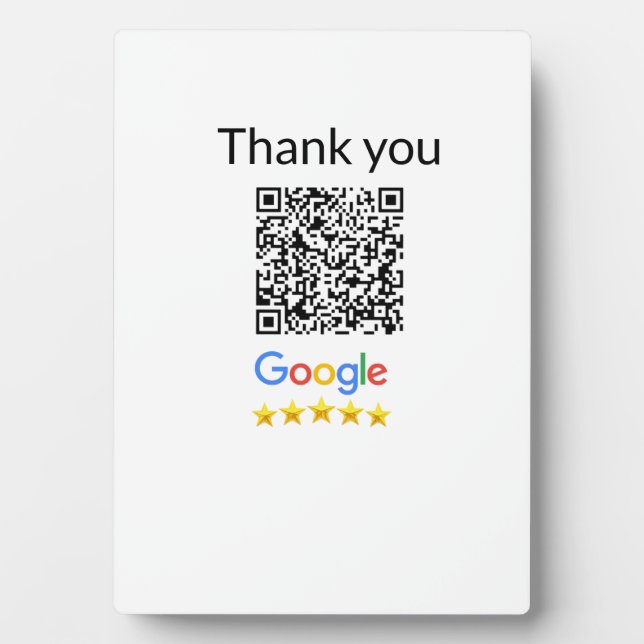 Einfacher minimaler QR-Code-Logo-Scan-Code-Name wi Fotoplatte (Vorderseite)