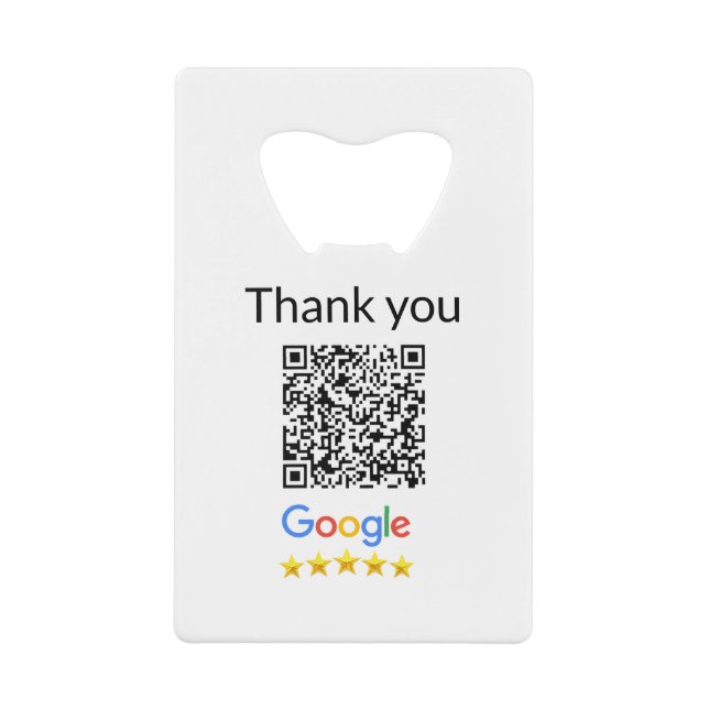 Einfacher minimaler QR-Code-Logo-Scan-Code-Name wi Geldbeutel Flaschenöffner (Vorderseite)