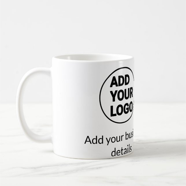 Einfacher minimaler QR-Code-Logo-Scan-Code-Name wi Kaffeetasse (Links)