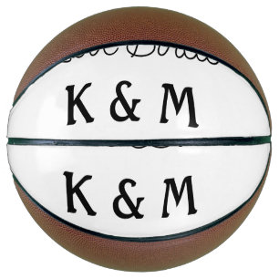 einfacher minimaler Text mit Ihrem Namen, Text Lie Basketball
