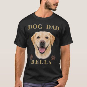 Einfacher moderner cooler individueller Hundename  T-Shirt