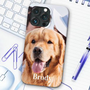Einfacher personalisierter Foto-Name iPhone 13 Pro Hülle