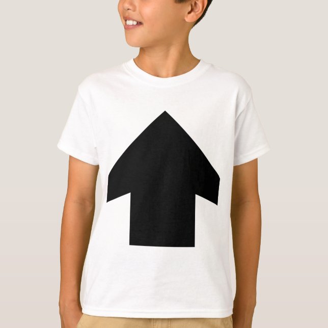 Einfacher Pfeil 01 T-Shirt (Vorderseite)