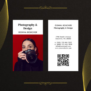 Einfacher & Professioneller QR-Code für Fotografen Visitenkarte