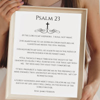 Einfacher Psalm 23 Der HERR ist mein Hirte