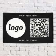 Einfacher QR-Code für Logos und Text