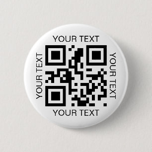 Einfacher QR-Code und benutzerdefinierter Text Pro Button