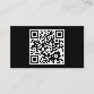 einfacher QR Code Visitenkarte