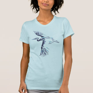 Einfacher Reiher-T - Shirt