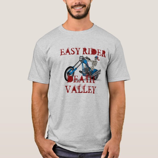 einfacher Reiter, Death Valley T-Shirt (Vorderseite)