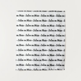 Einfacher Schritt und Wiederholung für kleine Unte Wandteppich