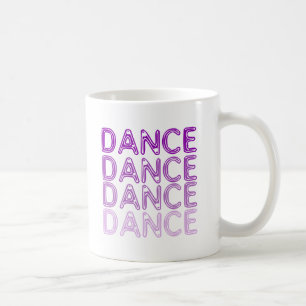 Einfacher Tanz-Entwurf Tasse
