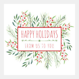 Einfacher Urlaub Business Gruß