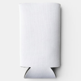 Einfacher Weißer Getränkekühler Moderne Koozie Selters Dosenkühler