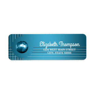 Einfacher Weltreise-Kugel-Rückkehr-Aufkleber