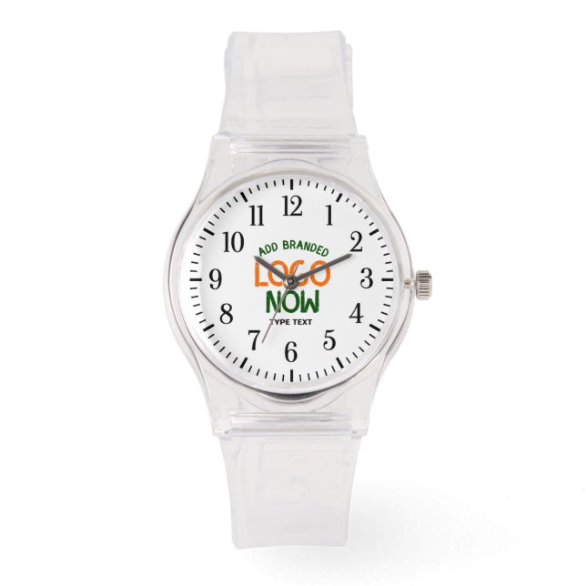 EINFACHER, ZEITGENÖSSISCHER KLARER KUNDE ARMBANDUHR (Vorderseite)