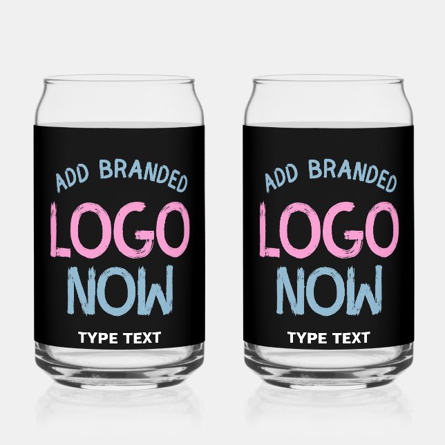 EINFACHER ZEITGENÖSSISCHER, SCHWARZER KUNDE DOSENGLAS (Vorderseite)