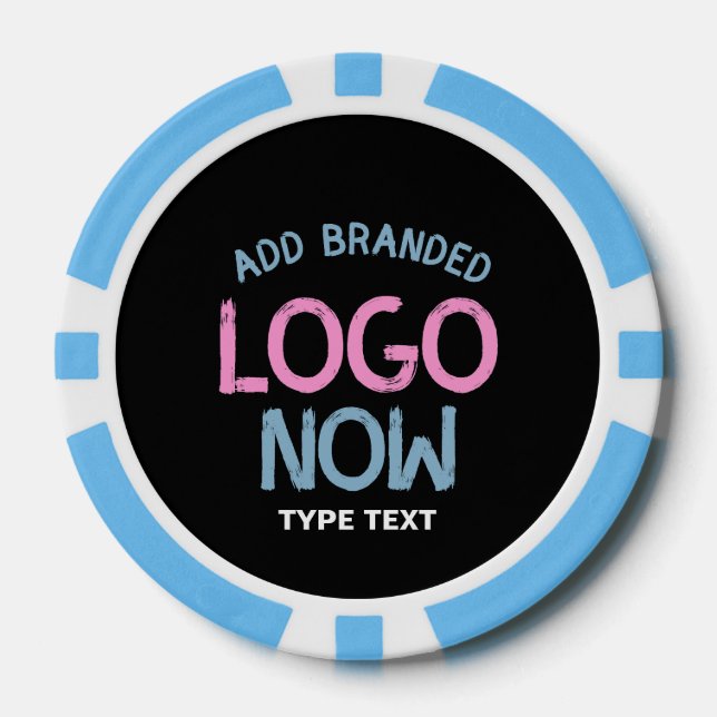 EINFACHER ZEITGENÖSSISCHER, SCHWARZER KUNDE POKERCHIPS (Vorderseite)