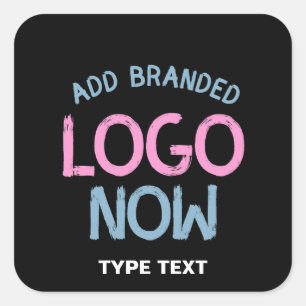 EINFACHER ZEITGENÖSSISCHER, SCHWARZER KUNDE QUADRATISCHER AUFKLEBER