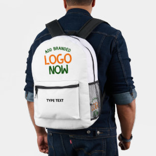 EINFACHER ZEITGENÖSSISCHER, WEISSER, SCHNELLER KUN BEDRUCKTER RUCKSACK