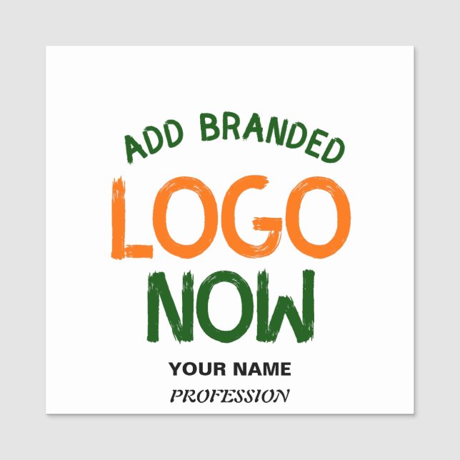 EINFACHER ZEITGENÖSSISCHER, WEISSER, SCHNELLER KUN NAMENSSCHILD (Vorderseite)