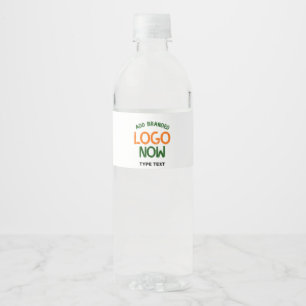 EINFACHER ZEITGENÖSSISCHER, WEISSER, SCHNELLER KUN WASSERFLASCHENETIKETT