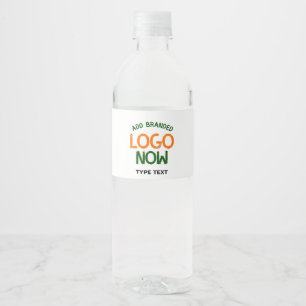 EINFACHER ZEITGENÖSSISCHER, WEISSER, SCHNELLER KUN WASSERFLASCHENETIKETT