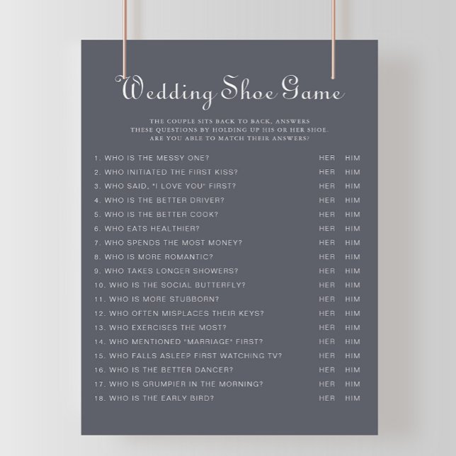 Einfaches Abend Boho Wedding Shoe Game (Von Creator hochgeladen)