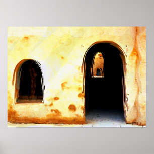 einfaches aber schönes Haus Poster