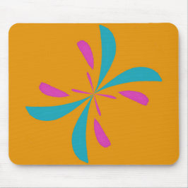 Einfaches Abstraktes Schmetterlingsflugmuster Mousepad