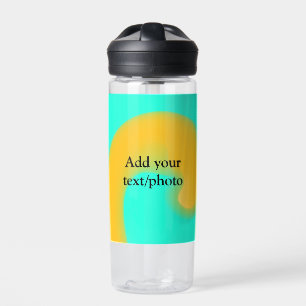 Einfaches Acryl-Guss-Marmor, fügen Sie Ihren Text, Trinkflasche