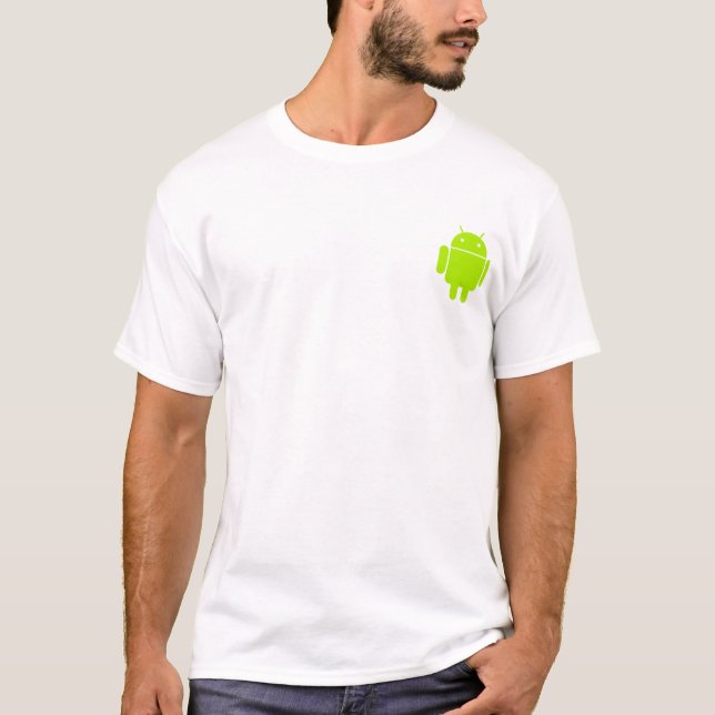 Einfaches androides Shirt (Vorderseite)