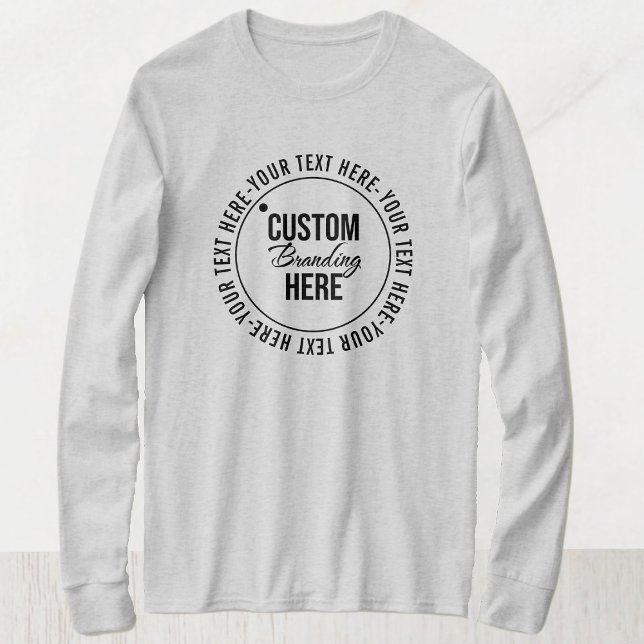 Einfaches Apparel-Logo für Werbezwecke T-Shirt (logo grey shirt)