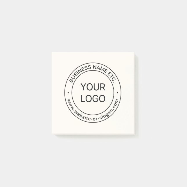 Einfaches Austauschen und Bearbeiten von Text für  Post-it Klebezettel (Vorderseite)