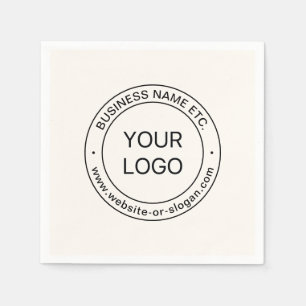 Einfaches Austauschen und Bearbeiten von Text für Serviette