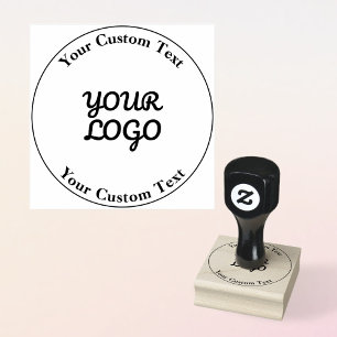 Einfaches Bearbeiten von Logos hinzufügen Gummistempel