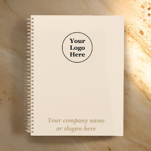 Einfaches beiges Minimalistdesign Planer