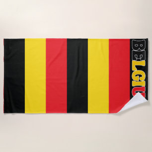 Einfaches Bekleidungsstück für moderne belgische F Strandtuch
