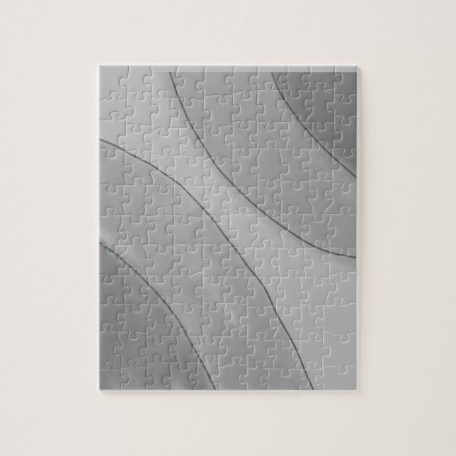 einfaches benutzerdefiniertes BLACK mandala Monogr Puzzle (Vertikal)