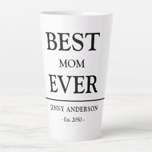 Einfaches benutzerdefiniertes Design Beste Mutter, Milchtasse