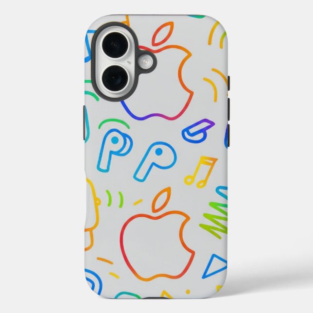 Einfaches benutzerdefiniertes Design personalisier Case-Mate iPhone Hülle (Rückseite)