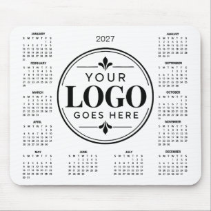 Einfaches benutzerdefiniertes Firmenlogo für den G Mousepad